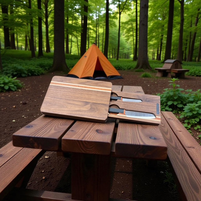The Board & Blade, camp cutting board