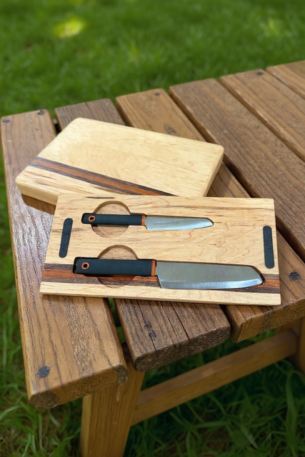 The Board & Blade, camp cutting board