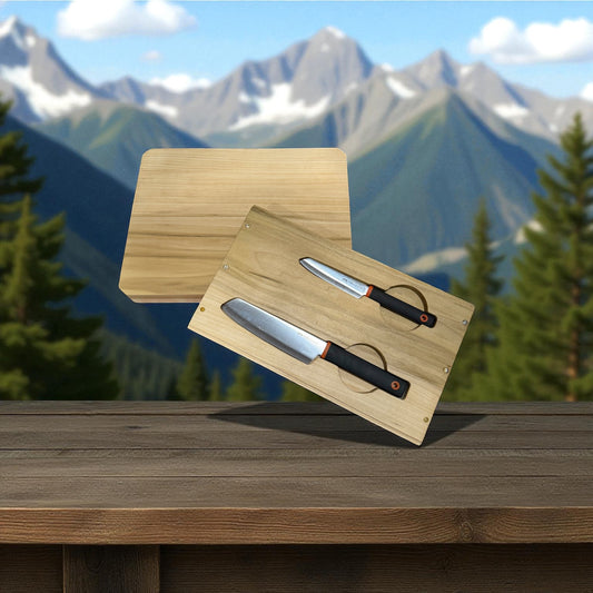 The Board & Blade, camp cutting board